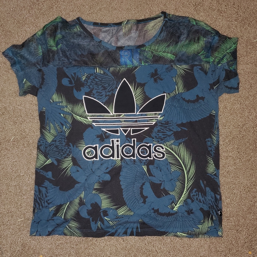 Adidas Tropical Mesh T-Shirt